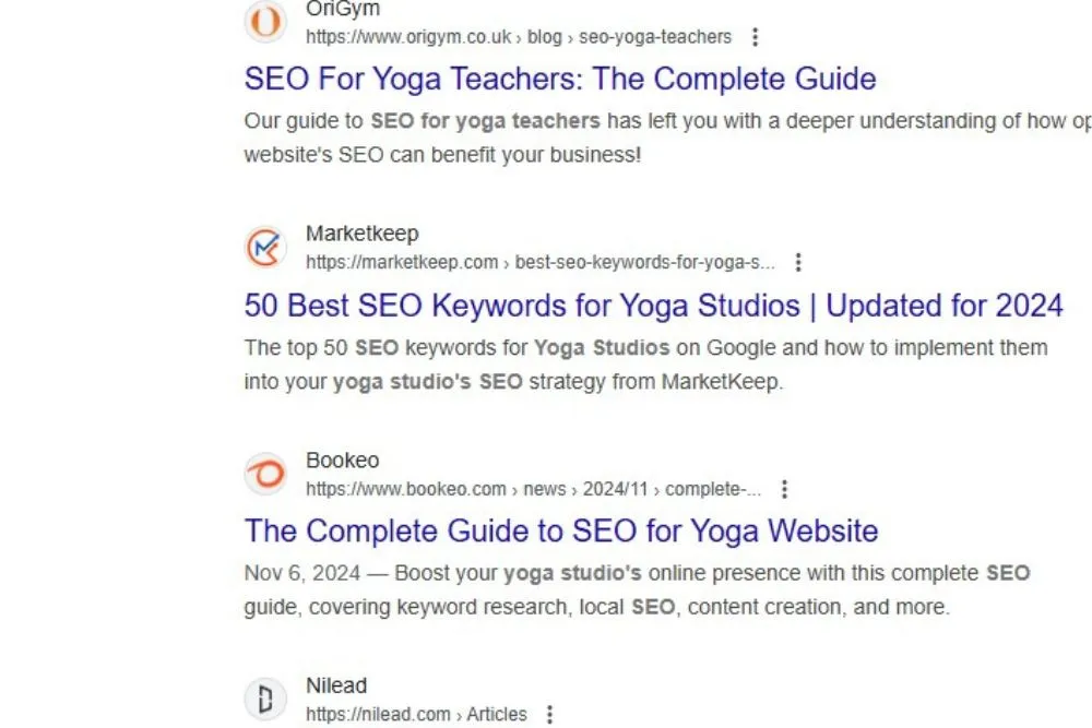 On-page optimization