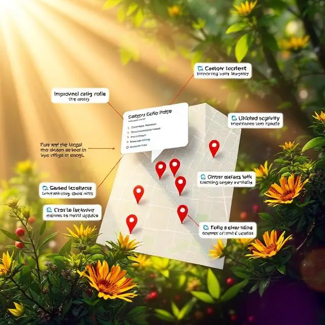 Specialist optimizing Google Business Profile for local search visibility