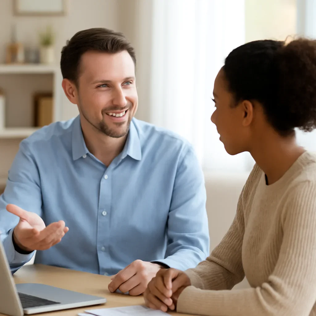 Canadian business owner reviewing local SEO audit findings and recommended priorities