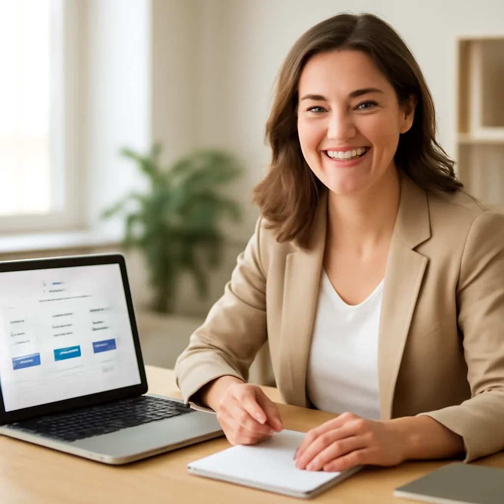 Business owner reviewing local SEO pricing options and preparing the next step